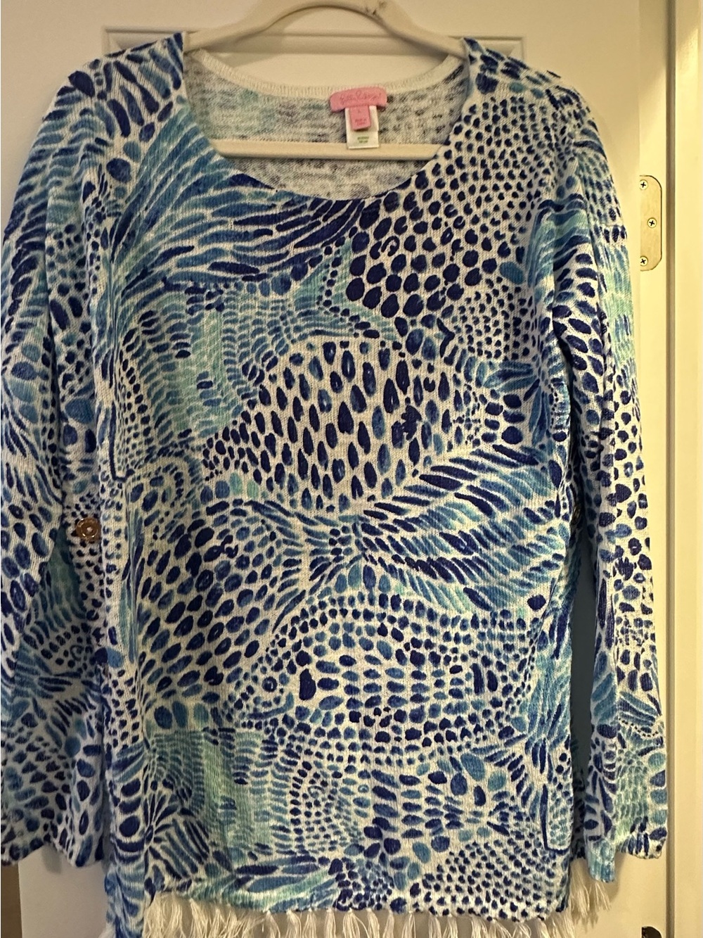 Lilly Pulitzer Ramona Fringe Sweater